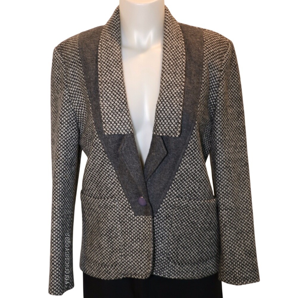Vintage‎ Ms Sweetie grey blazer